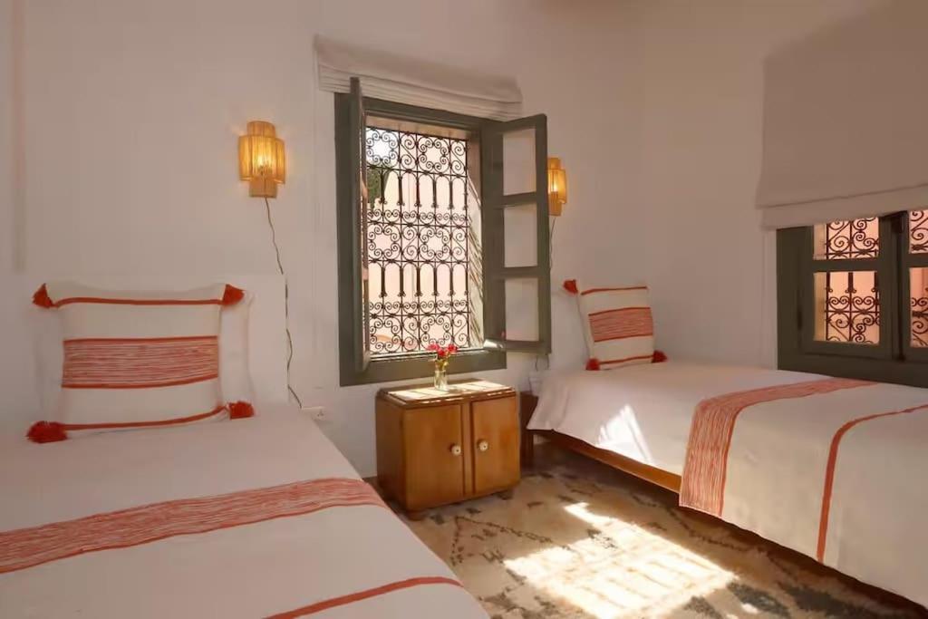 מרקש Riad Ptit Kech, Bassin Terrasse - Petits Dejeuners מראה חיצוני תמונה